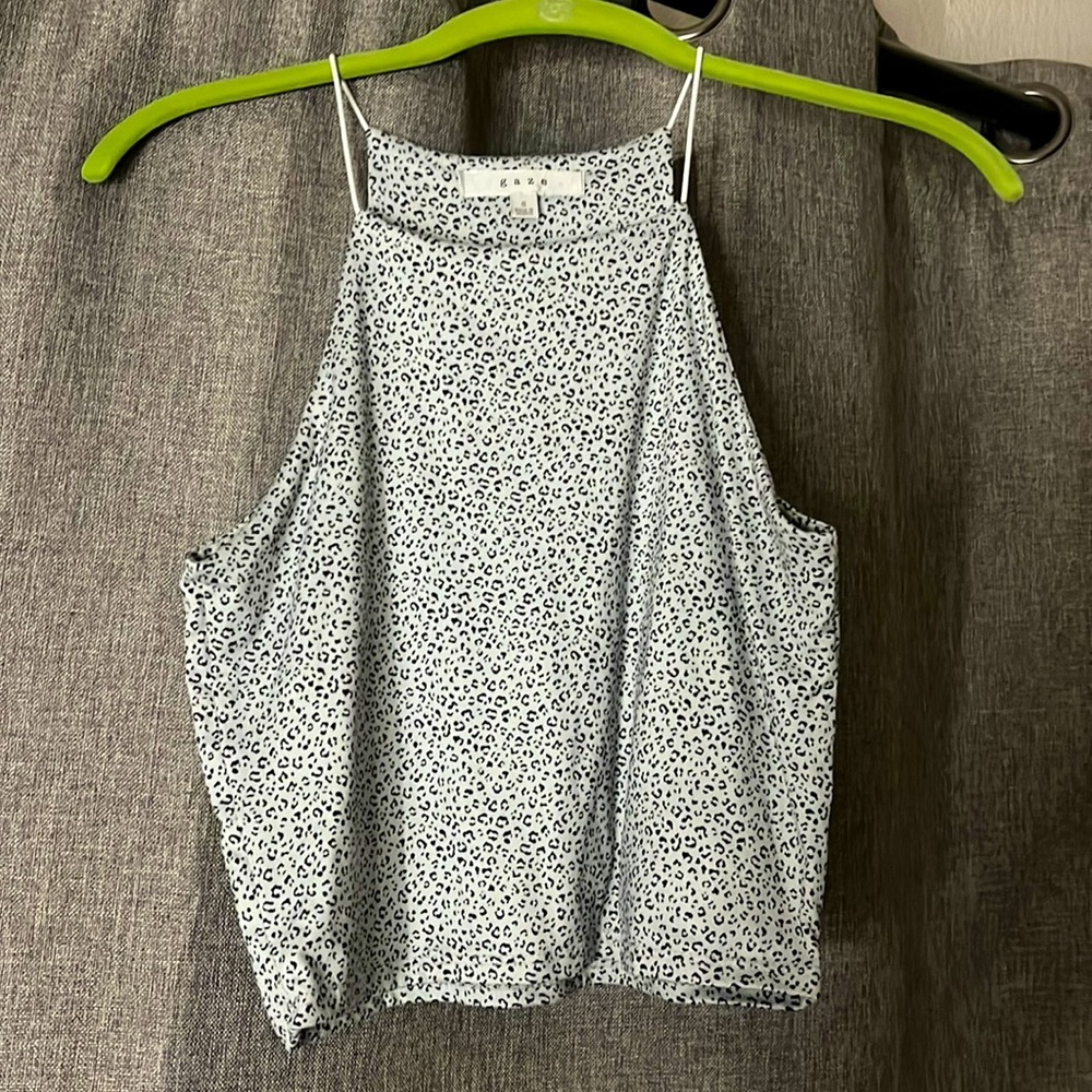 Gaze Leopard print tank top